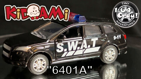 "6401A" S.W.A.T. in Black- Model by KIDAMI