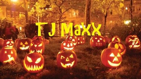 TJ Maxx Halloween Preview 2022 *Online items* Code Orange
