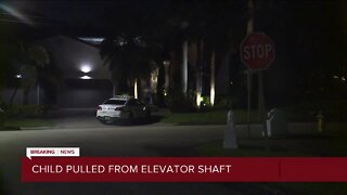 St. Pete child in critical condition after being stuck in elevator