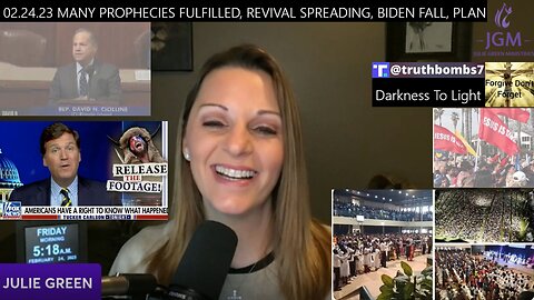2/25/2023 MANY PROPHECIES FULFILLED, REVIVAL SPREADING, BIDEN FALL, PLAN CRASH, J6, PENTAGON AND MORE