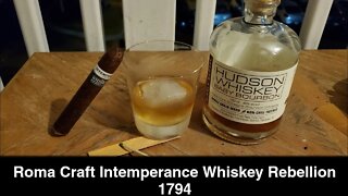 Roma Craft Intemperance Whiskey Rebellion 1794 cigar review