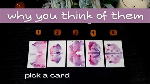 You Are Thinking of Them for This Reason Pick a Card Tarot