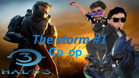 Let's play Halo 3 (Halo MCC) Co-op on Legendary (Xbox Series X) The Storm #1-AA Wraith