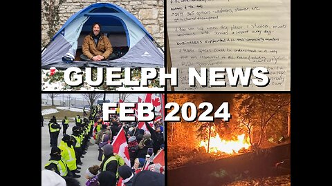 Guelphissauga News: Dorval's Tent Protest, Mayor's Housing Symposium, & Safe Space Bylaw | Feb 2024