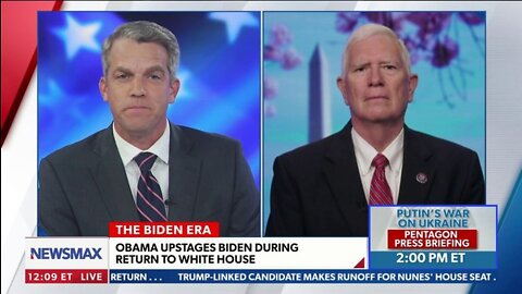 Rep. Brooks: Biden Projecting Weakness During Obama Visit