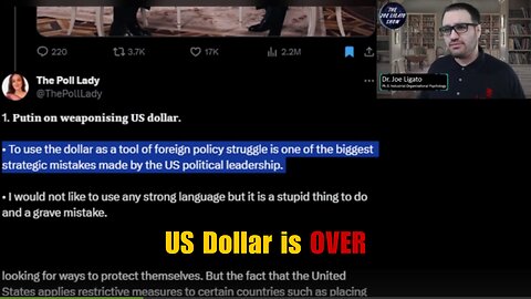 Tucker-Putin Interview 1: US Weaponizing Dollar Was a Mistake!