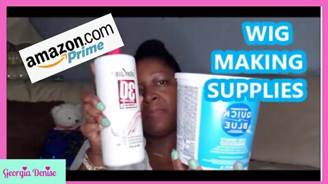 Amazon Haul Wig Making Supplies | Items Purchased To Make Wigs