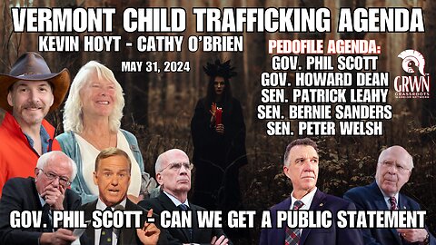 Cathy O'Brien & Kevin Hoyt DESTROY Vermont and expose the pedophile agenda