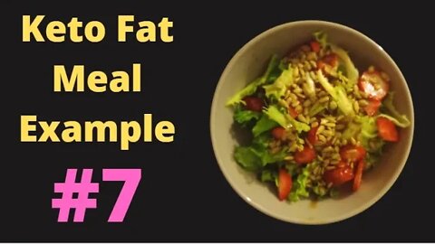 Keto Fat Meal Example No 7 on keto diet #shorts