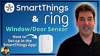 How to Set-up Ring Door Sensors (2nd Gen) in SmartThings