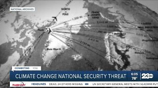 Climate change national security threat