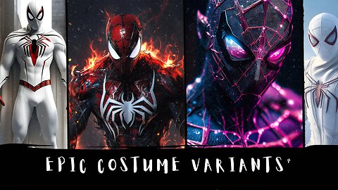 Unbelievable Spider-Man Costume Variants: Epic Action Unleashed! #spiderman