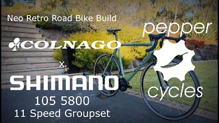 Colnago Mega Master x Shimano 105 11 5800 - Neo Retro Road Bike Build