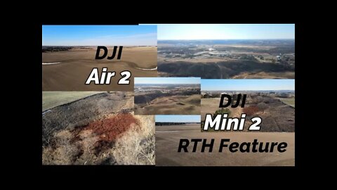 RTH Close to Home Point Mini 2 vs Air 2 Air 2S