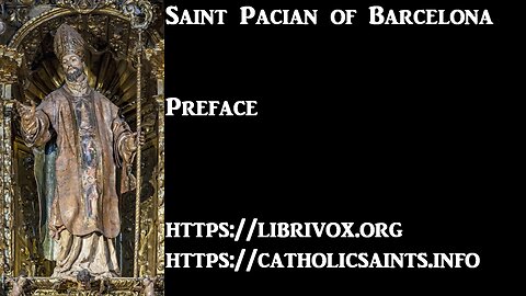 Preface to the Writings of Saint Pacian of Barcelona