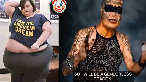 CLOWN WORLD INSANITY! (Ep.219) Heavily Tattooed Man Identifies As A Genderless Dragons And More!🤡