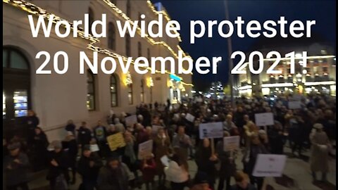 World wide protest kavalkade 20/11-2021!