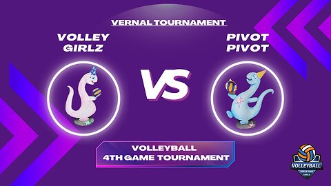 Volleyball 4th Game Volley Girlz Vs Pivot Pivot Tournament