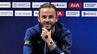 'I'm an AMBITIOUS guy! I'm HUNGRY to do well! Here TO WIN!' | James Maddison | Tottenham v Leicester