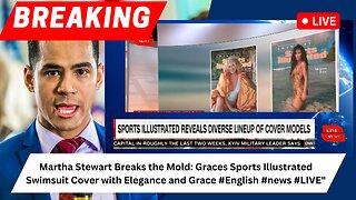 Martha Stewart Breaks the Mold: Graces Sports #English #news #LIVE"