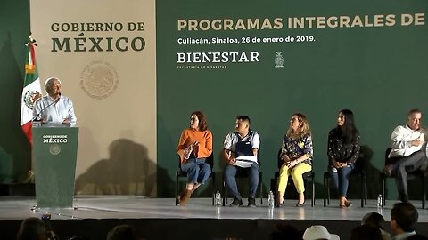 Presidente AMLO entrega en Sinaloa Programas Integrales de Bienestar