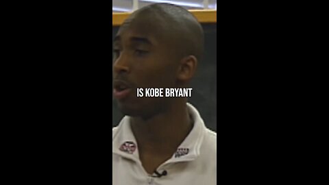 Kobe Motivation Speach!