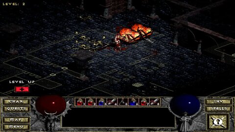 Diablo 1 + Hellfire Expansion - Rogue Playthrough - Part 2: Butchering The Butcher