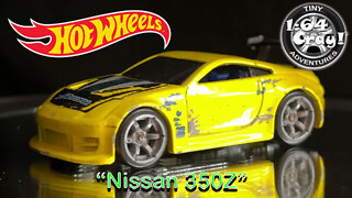 “Nissan 350Z in Yellow”- Model by Hot Wheels