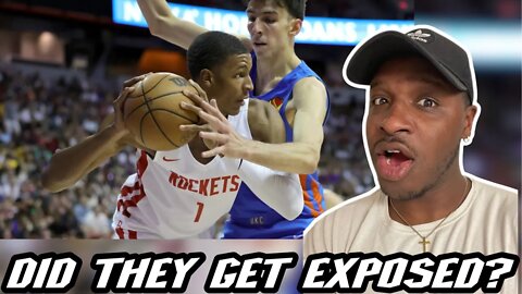 OKC Thunder vs Houston Rockets - Full Game Highlights Summer League CHET vs JABARI Reaction!