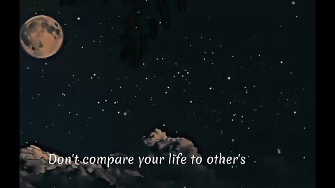 Don’t Compare Your Life
