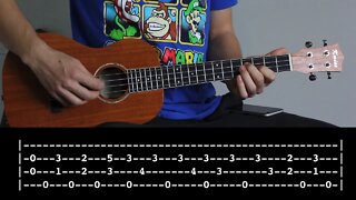 Blackbird Ukulele Cover and Tab - The Beatles | Fingerstyle