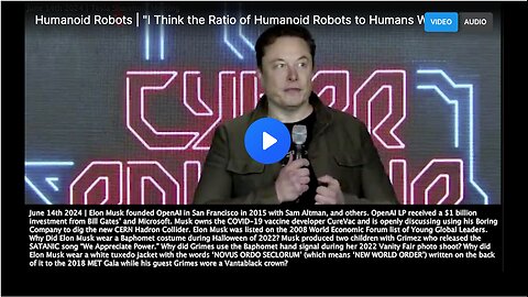 Elon Musk saying that the ratio of humanoid robots to humans will be at least two to one