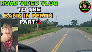 08-06-24 | Road Video Vlog To The Bank In Perth | Part-1