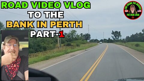 08-06-24 | Road Video Vlog To The Bank In Perth | Part-1