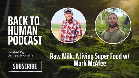 Raw Milk. A living Super Food w/ Mark McAfee