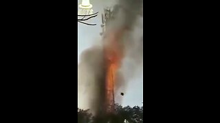 People in India Burning 5G Towers