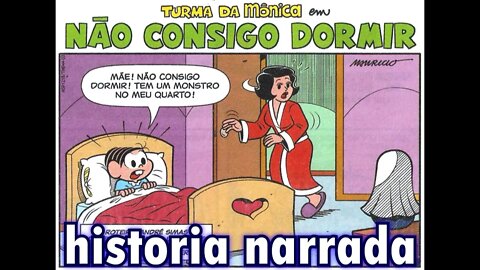 Turma da Mônica em-Não consigo dormir | Gibis do Rapha