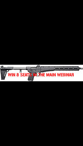 KEL-TEC SUB-2000 GEN 3 MINI #2 FOR 8 SEATS IN THE MAIN WEBINAR