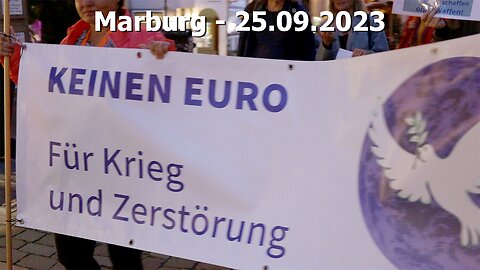 Montagsspaziergang Marburg - 25.09.2023 - kurze Version -