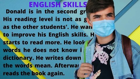 Reading in English and improving pronunciation skill.