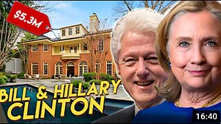 Bill & Hillary Clinton | House Tour | $5.3 Million New York Mansion & More