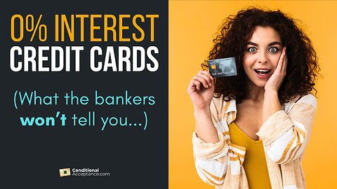 THE TRUTH ABOUT 0% INTEREST CREDIT CARDS 💳
