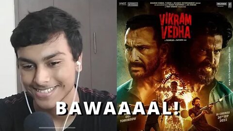 Vikram Vedha trailer reaction - IT IS BRUTAL