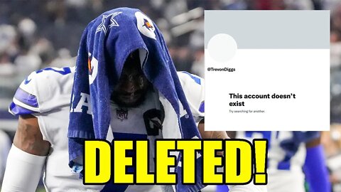 Trevon Diggs DELETES Twitter after getting ROASTED for VIRAL videos of getting BURNED in practice!