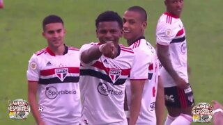 FLAMENGOU DEU UMA SURRA NO SÃO PAULO Melhores Momentos Flamengo 5 x 1 São Paulo