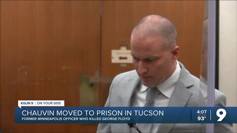 Convicted killer of George Floyd transferred to Tucson prison