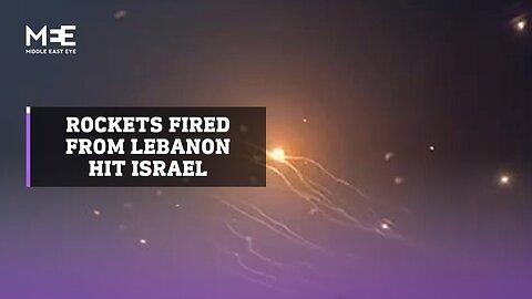 Massive rocket barrage fired from Lebanon hits northern Israel
