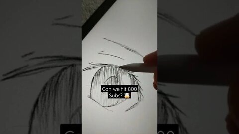 How to Draw Anime Eyes? 👀 - Daily Art nr.176🖌️