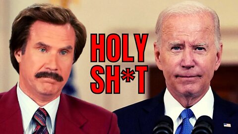 Joe Biden Gets DESTROYED By Teleprompter, Goes Full Ron Burgundy | This Is EMBARASSING