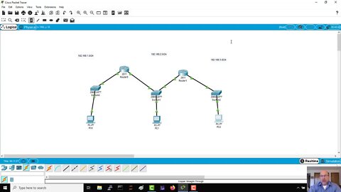 Extended ACLS and static routing with Packet Tracer